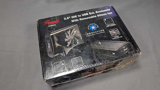 New! Sealed Rosewill RX355-U Aluminum 3.5" IDE USB 2.0 External Enclosure