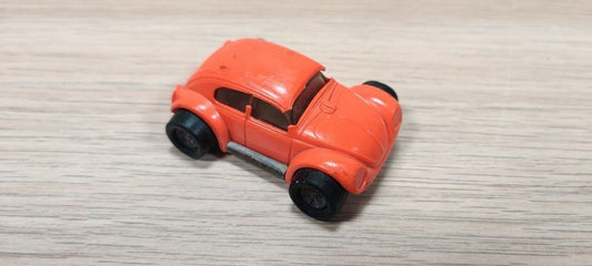 Tonka Volkswagen VW Beetle 1/64 Scale Red/orange Car Toy Bug