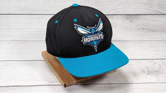 Charlotte Hornets NBA Embroidered Logo Mitchell & Ness Snapback Hat Cap