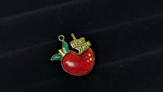 Vintage Rare PPS 1974 "I Like You" Apple Necklace Pendant