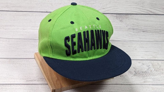 Seattle Seahawks Hat Cap Snap Back orange NFL Football Budweiser