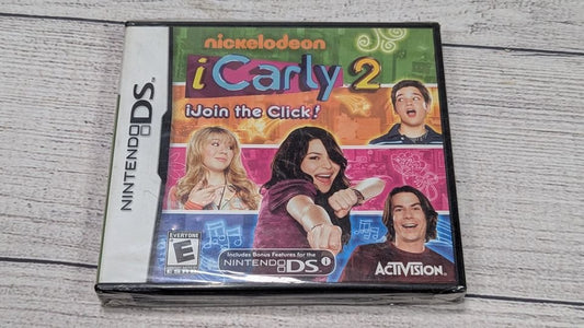 New! Sealed iCarly 2 iJoin the Click Nintendo DS Game