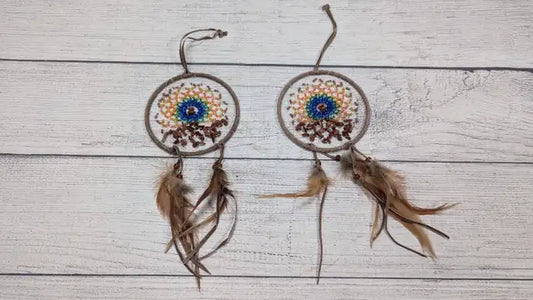 Set of 2 Energy Flow Dream Catcher 4"