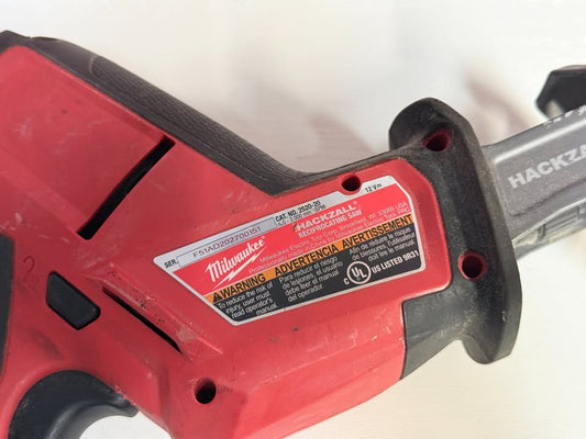 Milwaukee 2520-20 M12 Fuel Hackzall 12V Reciprocating Saw Bare Tool