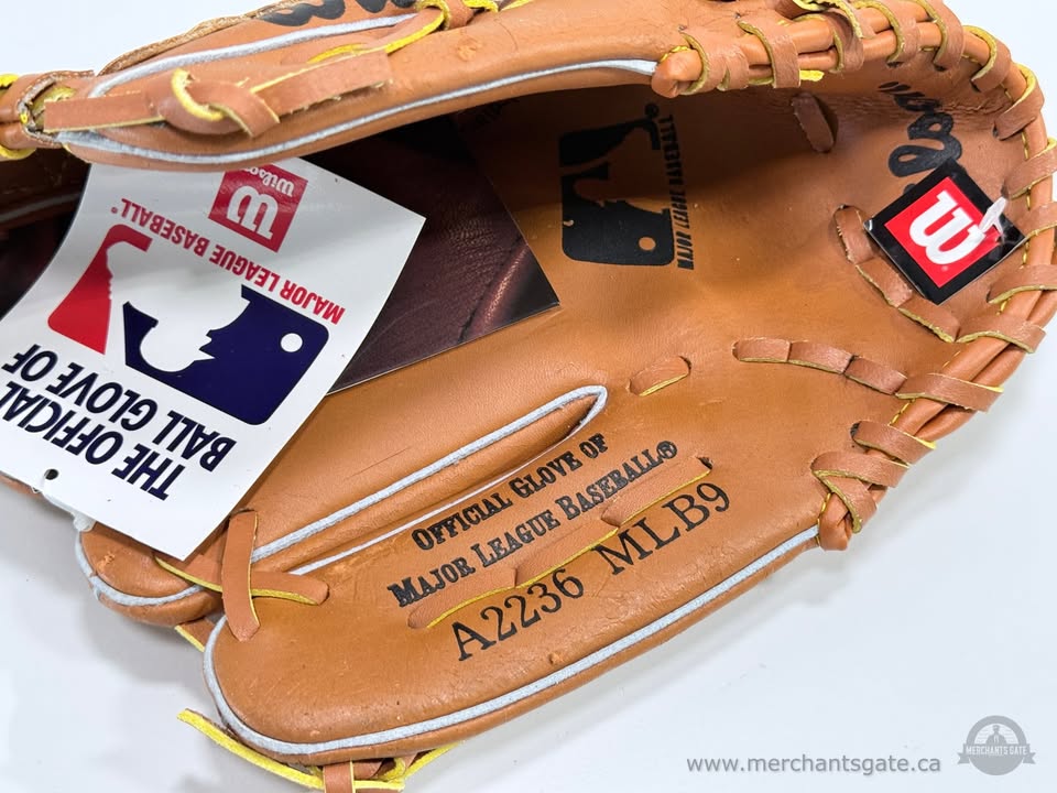 New Old Stock Wilson MLB Pro Pleat 11.5" Baseball Glove Staff Leather A2236 MLB9