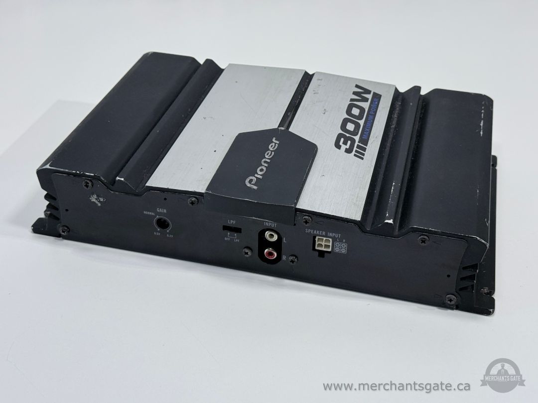 Pioneer GM 3100T 2 Channel Car Amplifier 300W Max Bridgeable Audio Amp