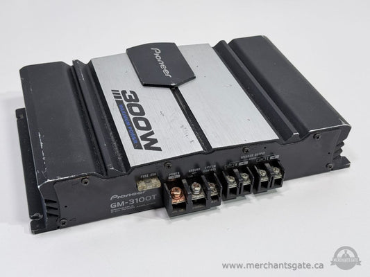 Pioneer GM 3100T 2 Channel Car Amplifier 300W Max Bridgeable Audio Amp