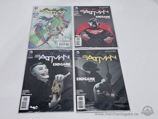 Batman Endgame Comic Lot DC Comics New 52 Endgame Part 1 2 3 4