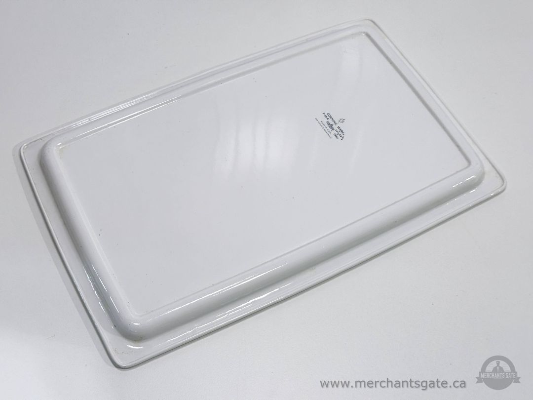 Corning Ware P-35-B Blue Cornflower Glass Baking Tray 14.5" x 8.75"