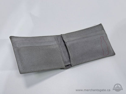 Coca Cola Brown Leather Wallet Bifold Coca Cola Branded Promo Wallet