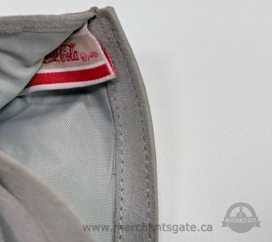 Coca Cola Brown Leather Wallet Bifold Coca Cola Branded Promo Wallet