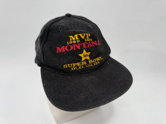 Vintage Joe Montana MVP Super Bowl Snapback Hat