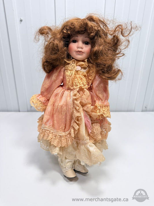 1998 Samantha Medici Porcelain Collector Doll with Stand + Extra