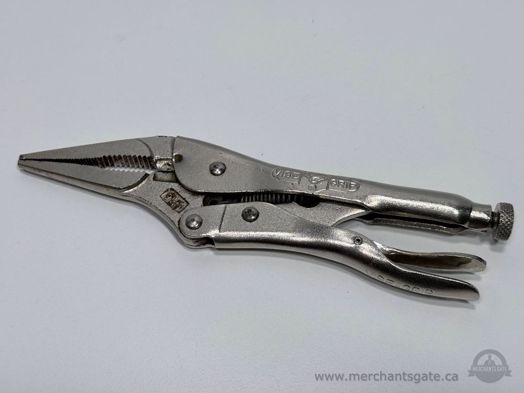 Vise Grip 10WR Locking Pliers Curved Jaw with Wire Cutter