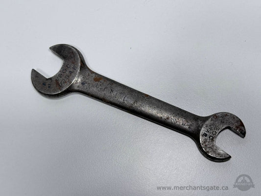 Vintage Billings & Spencer 7/8" x 11/20" Open End Wrench Hartford Conn USA