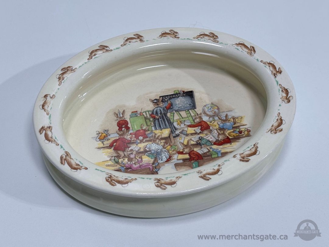 Vintage Royal Doulton Bunnykins Oval Bowl