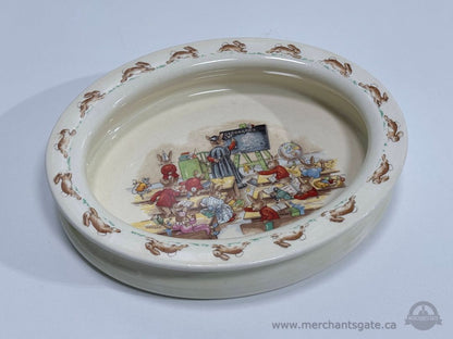 Vintage Royal Doulton Bunnykins Oval Bowl
