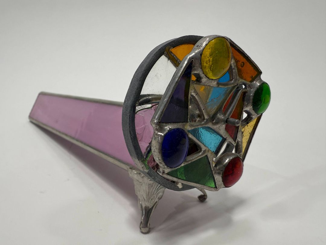 John Cooper Hand Made Stained Glass Kaleidoscope