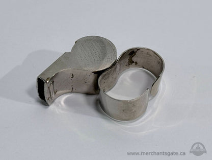 Acme Thunderer Metal Finger Whistle Referee Lifeguard Police Whistle Made in England