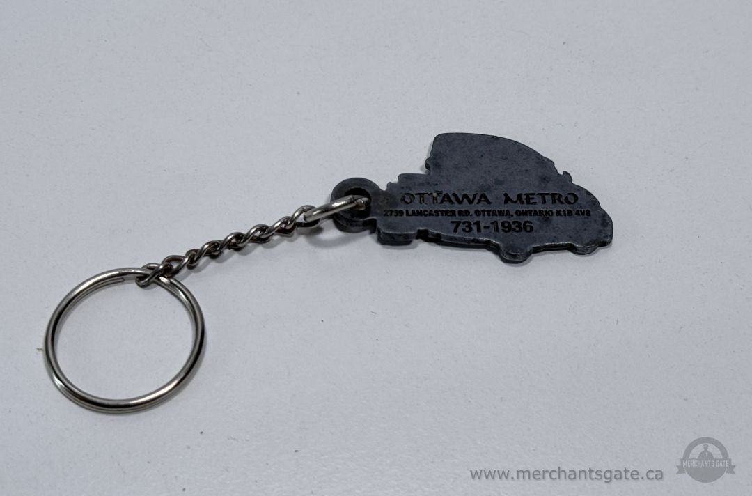 Vintage Kenworth Style Semi Truck Metal Keychain – Ottawa Metro Advertising