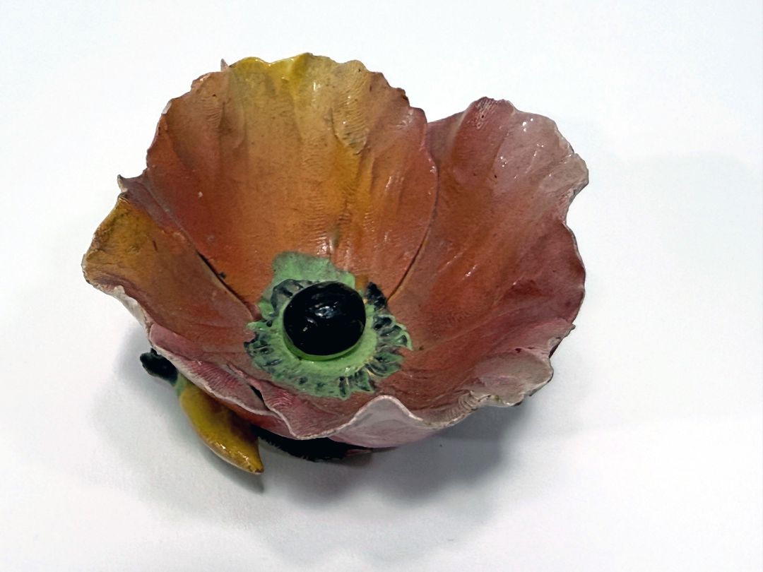 Mustard Seed and Moonshine Flower Ceramic