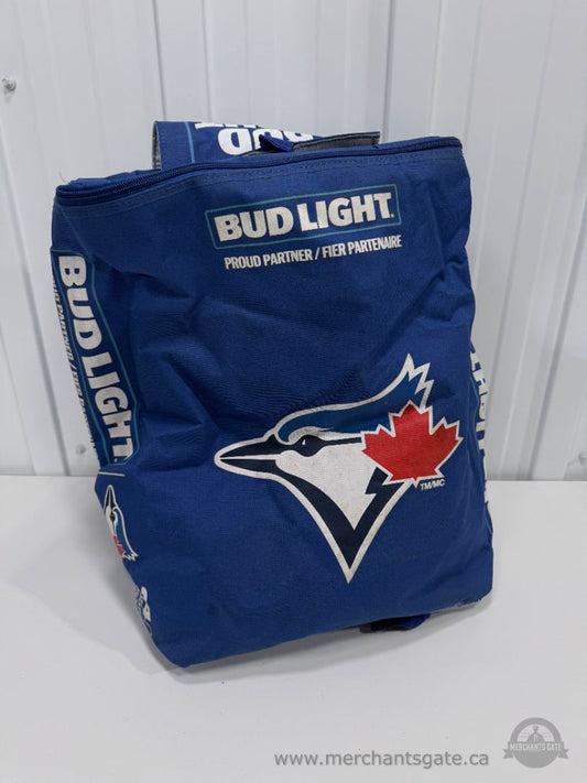 Bud Light Toronto Blue Jays Soft Cooler Insulated 24 Can Beer Cooler Bag