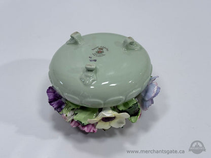 Royal Adderley Bone China Floral Arrangement Figurine Porcelain Flower Bowl
