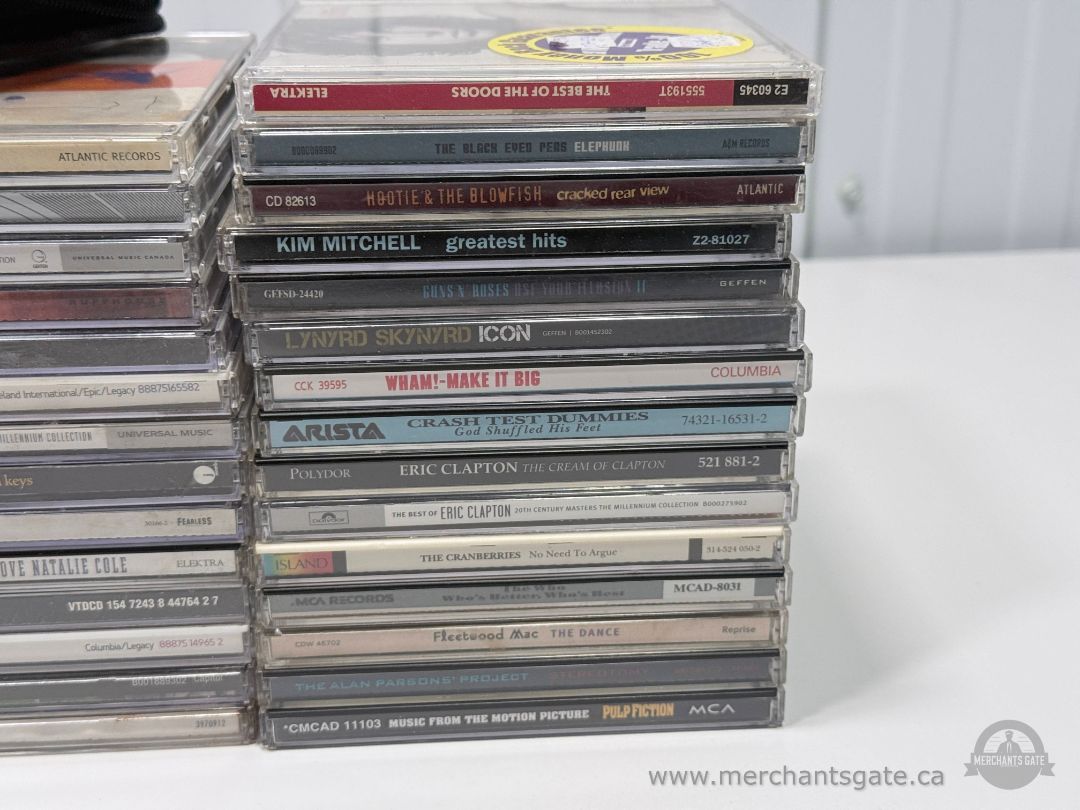 Large Music CD Lot – Rock, Pop, Classic Hits (40+ CDs)