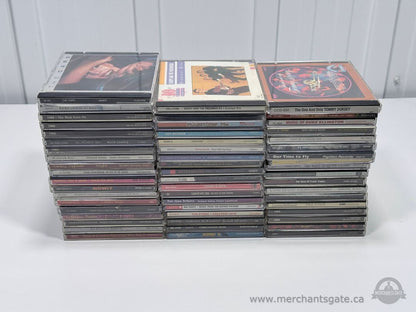 Large Music CD Lot – Rock, Country, Soundtracks, Classics (60+ CDs)