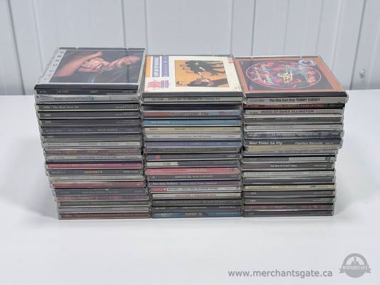 Large Music CD Lot – Rock, Country, Soundtracks, Classics (60+ CDs)