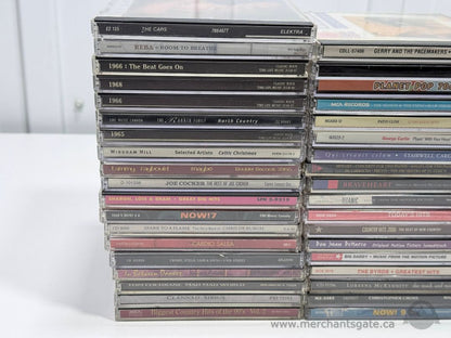 Large Music CD Lot – Rock, Country, Soundtracks, Classics (60+ CDs)