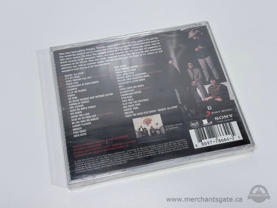 The Guess Who Essential Collection 2CD Set Sealed New Sony Music