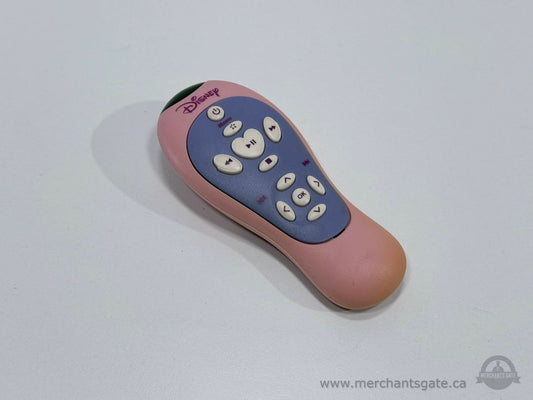 Disney Princess DVD Player Remote Control Pink Tested Works No Battery Cover