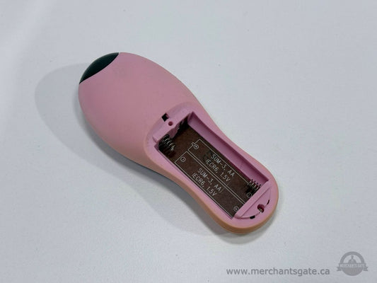 Disney Princess DVD Player Remote Control Pink Tested Works No Battery Cover