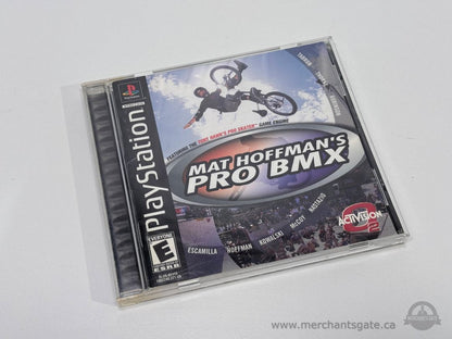 Mat Hoffmans Pro BMX PlayStation 1 PS1 Game Complete with Case Disc Insert