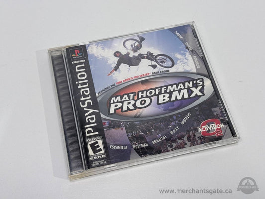 Mat Hoffmans Pro BMX PlayStation 1 PS1 Game Complete with Case Disc Insert