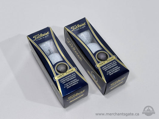 Titleist NXT Tour Golf Balls 3 Pack New In Box Performance Golf Balls