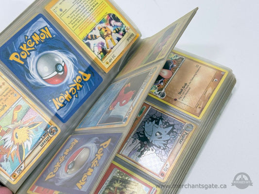 Pokemon Card Lot Binder Early 2000s Mixed Cards + Holos