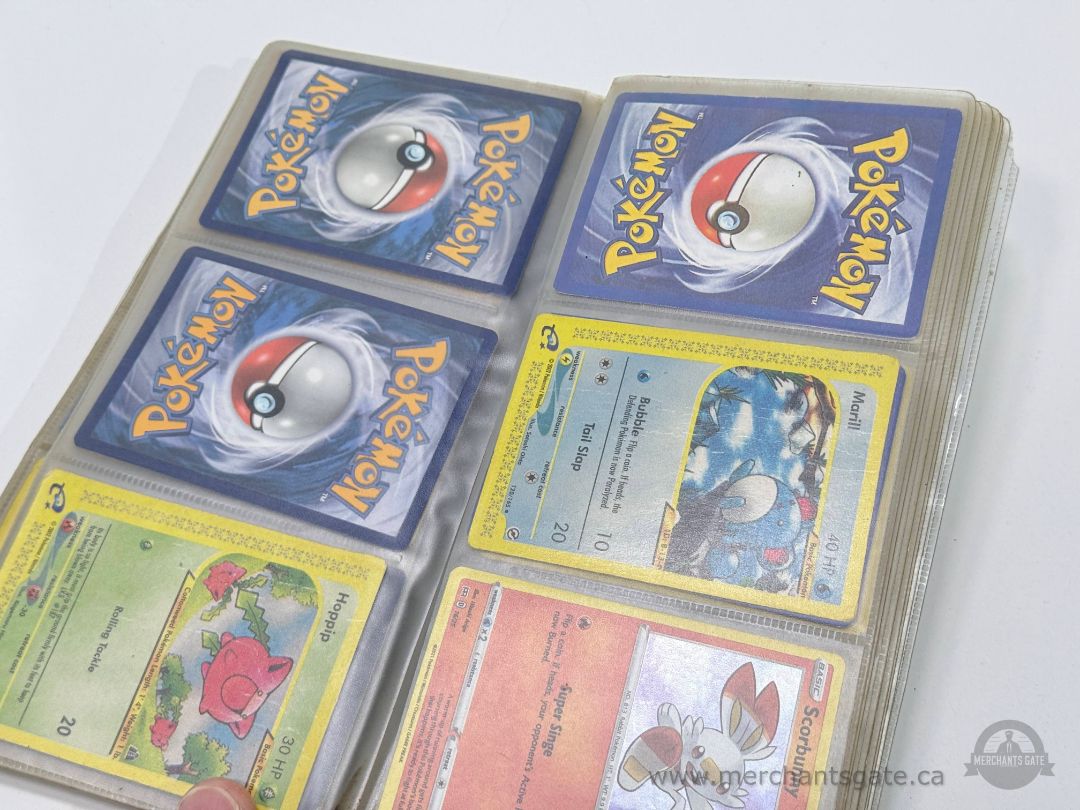 Pokemon Card Lot Binder Early 2000s Mixed Cards + Holos
