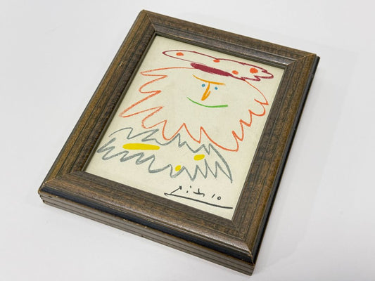 Framed Picasso Print – 6.5" x 5.5"