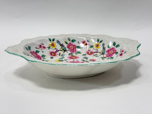 Vintage Old Foley “Chinese Rose” Bowl – 12"