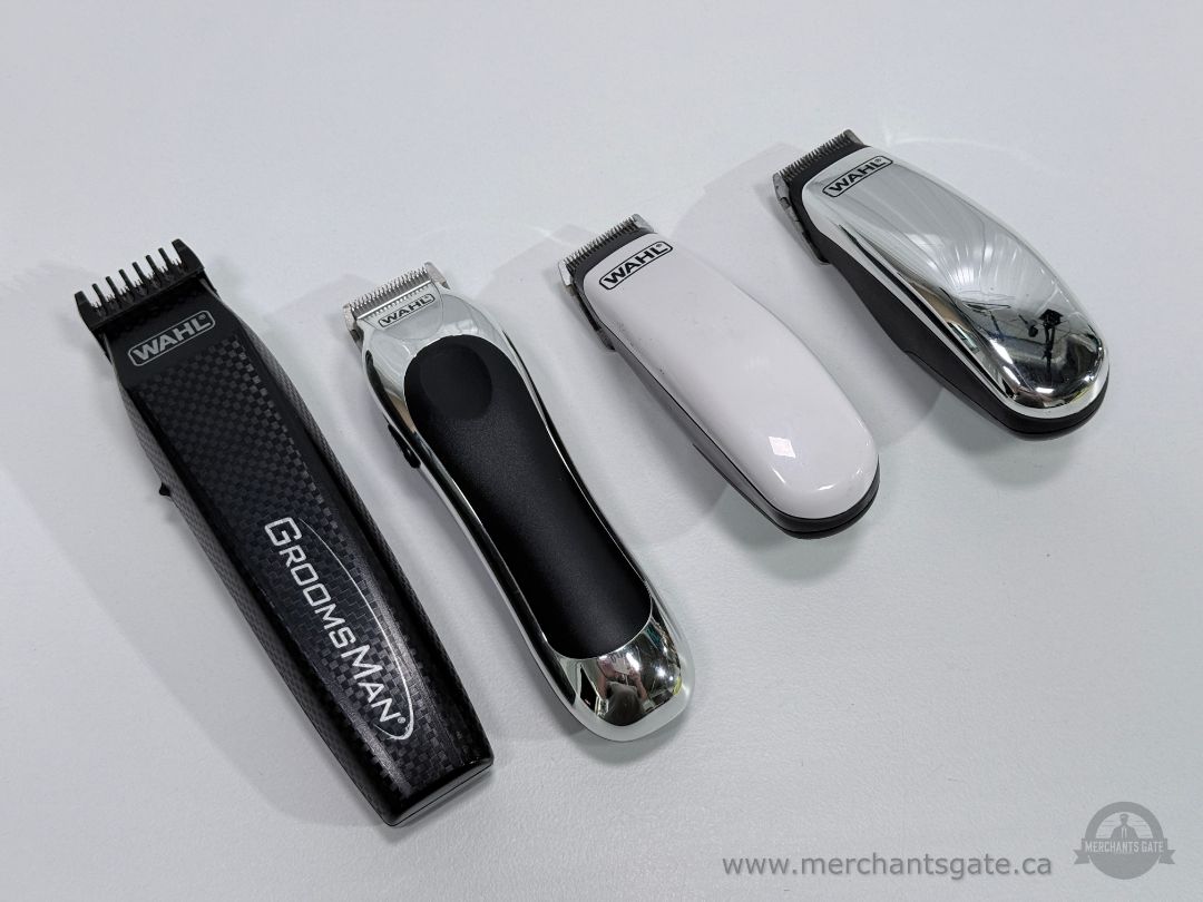 Wahl Cordless Hair Clippers Lot GroomSMAN Beard Trimmer Set Tested Working