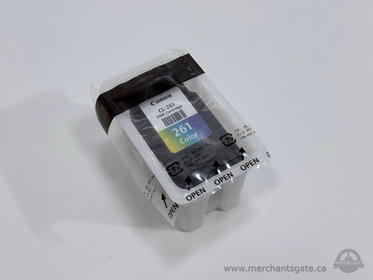 New Canon CL 261 Color Ink Cartridge Sealed Genuine Printer Ink