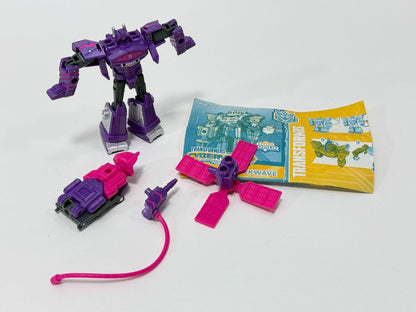 Transformers Cyberverse Spark Armor – Shockwave (Complete with Armor & Manual)
