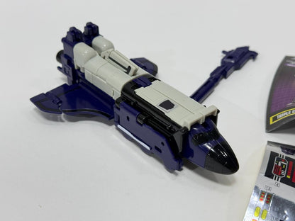 Transformers G1 Commemorative Series – Astrotrain (Metal Body, Triple Changer, Manual & Stickers)
