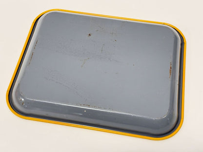 Vintage Coca-Cola Metal Tray – Floral Scene, 13"x10.5" (6 Available)