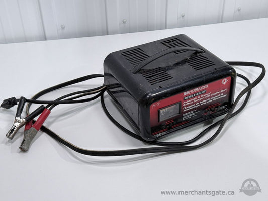MotoMaster Battery Charger 6 and 12 Volt Automatic Manual Engine Start Charger