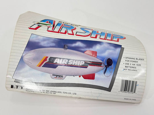 Vintage Super Airship Toy (Battery Operated, Carded)