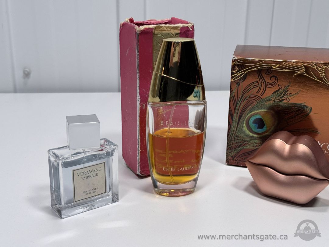 Perfume Lot Estee Lauder Beautiful Vera Wang Embrace Nicole Richie + Minis