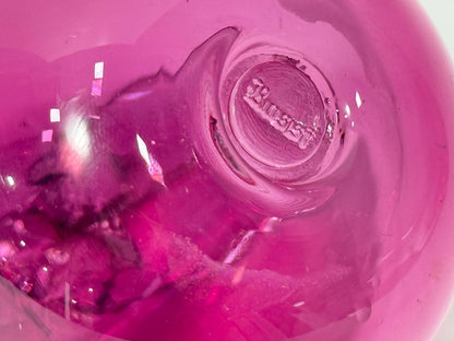 Rossi Glass Apple – 3"x3" Purple Art Glass